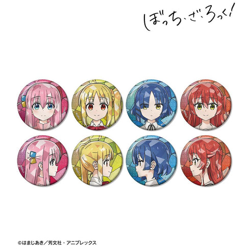 『ぼっち・ざ・ろっく!』トレーディング Aure Glass グリッター缶バッジ(単位/BOX)